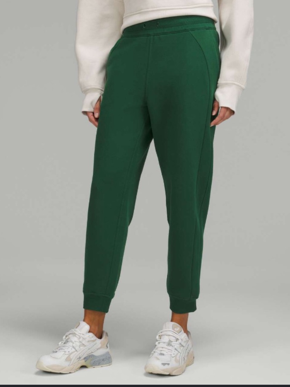Lululemon scuba sweatpants joggers Everglades green comfort loungewear active 6